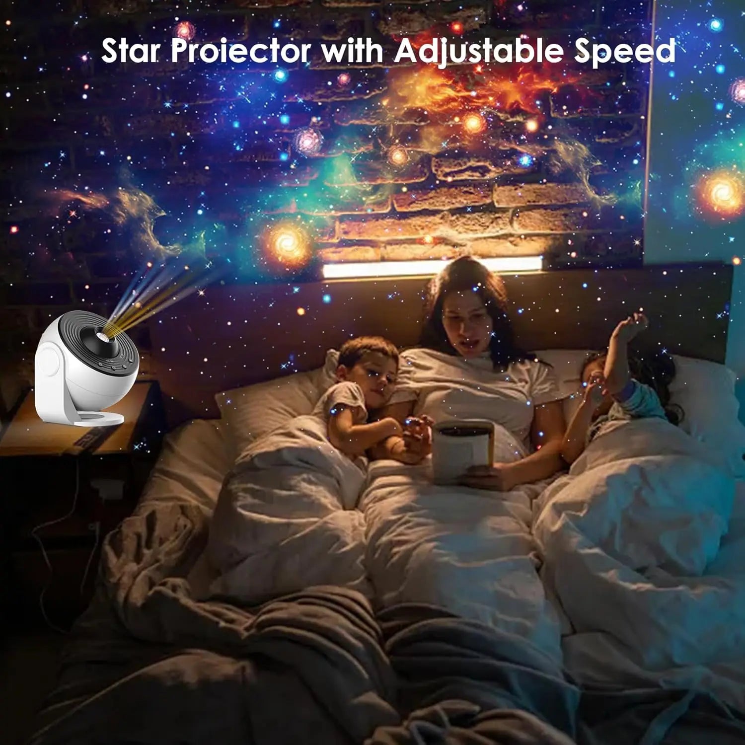 360° Rotating 13-in-1 Galaxy Projector