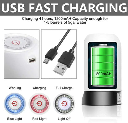USB Charging Automatic Water Pump