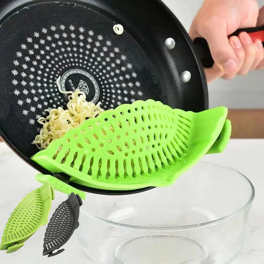 Universal Silicone Clip-On Strainer