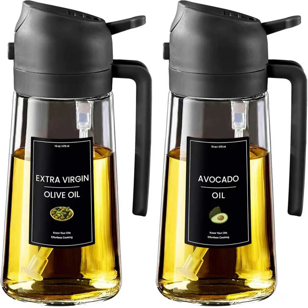 2 in 1 Oil Dispenser Bottle
