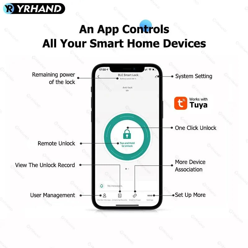 Digital Code Wireless Smart Lock