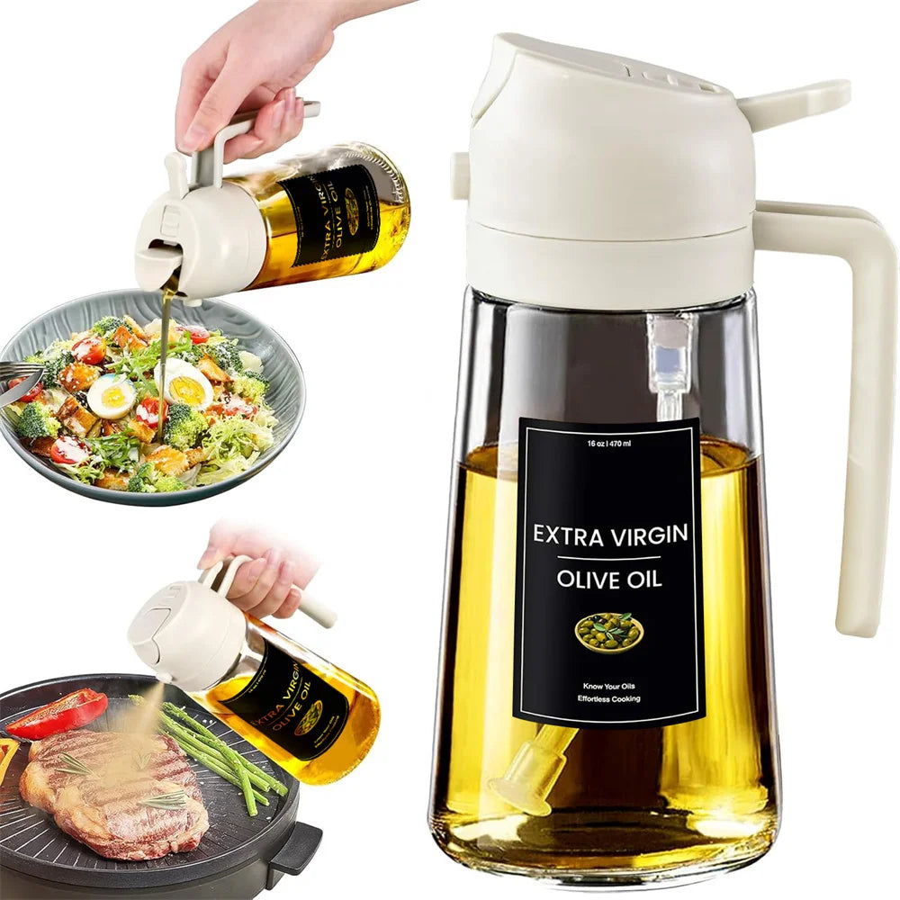 2 in 1 Oil Dispenser Bottle