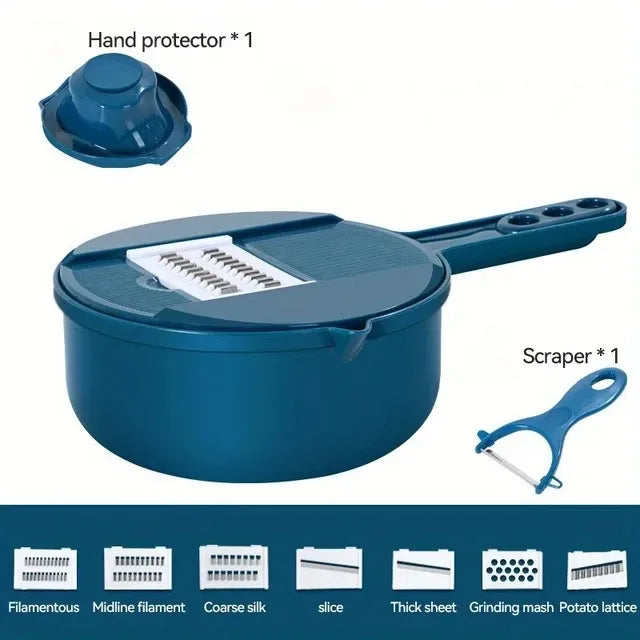 Multifunctional 9 in 1 Vegetable Chopper