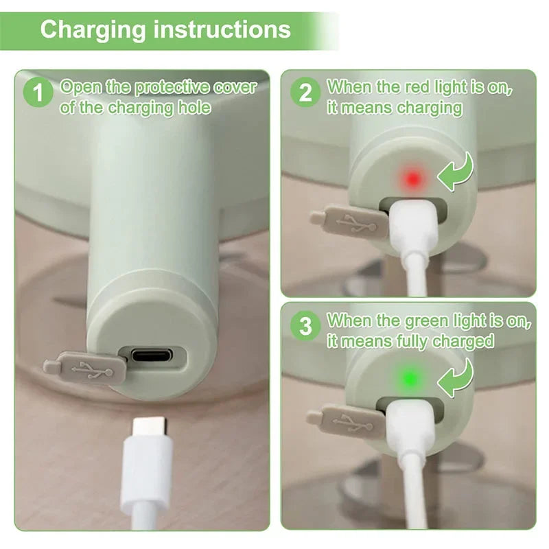 Electric Handheld 4 in 1 Vegetable Cutter
