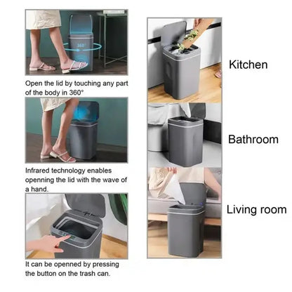 Automatic Sensor Trash Can