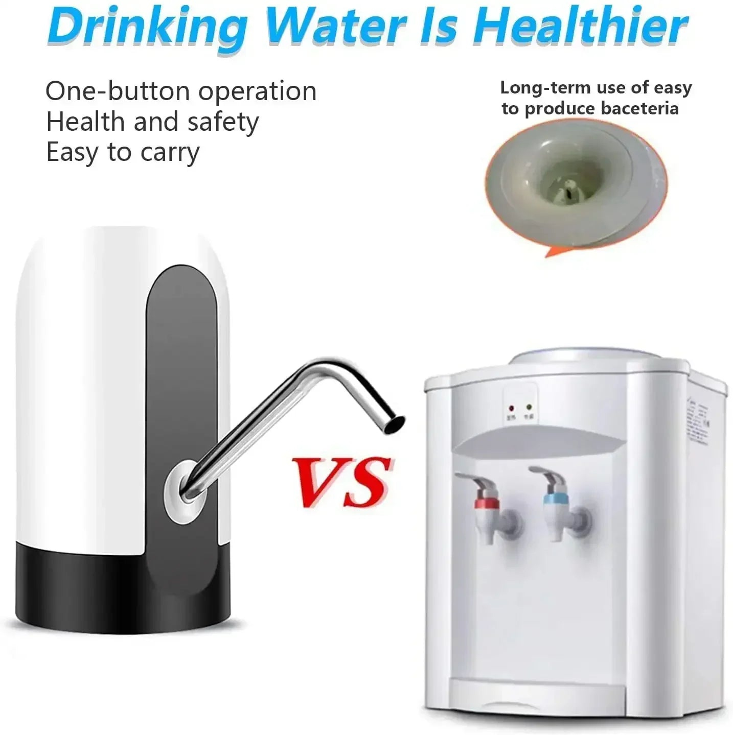 USB Charging Automatic Water Pump