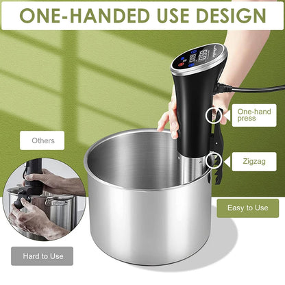 Vacuum Sous Vide Cooker with Digital Display