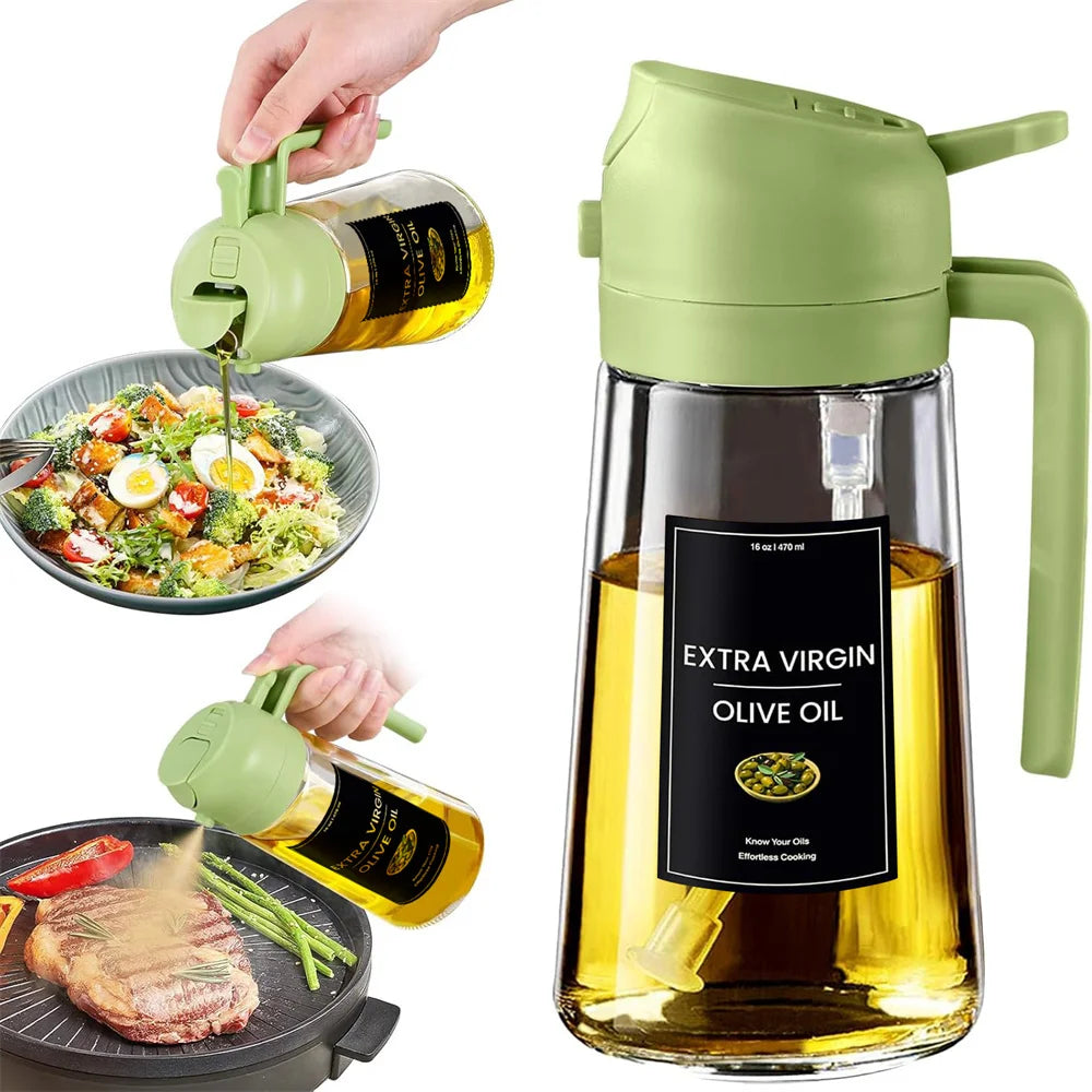 2 in 1 Oil Dispenser Bottle