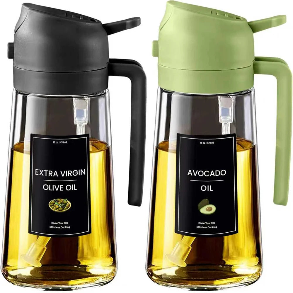2 in 1 Oil Dispenser Bottle