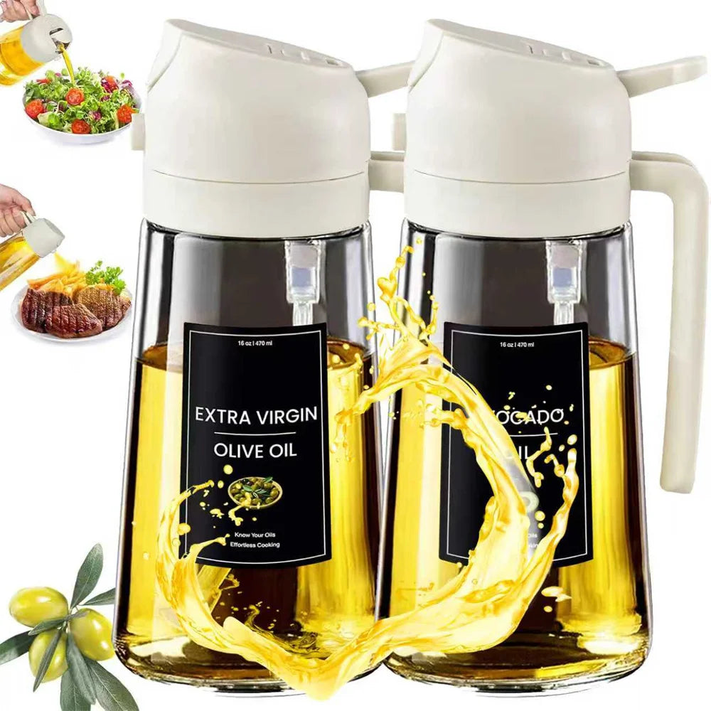 2 in 1 Oil Dispenser Bottle