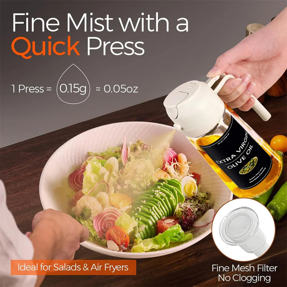 2 in 1 Oil Dispenser Bottle