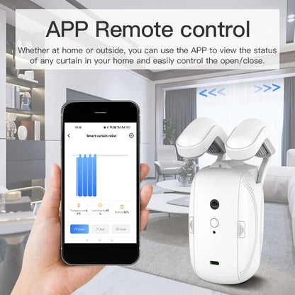 Smart Sensor Curtain Robot