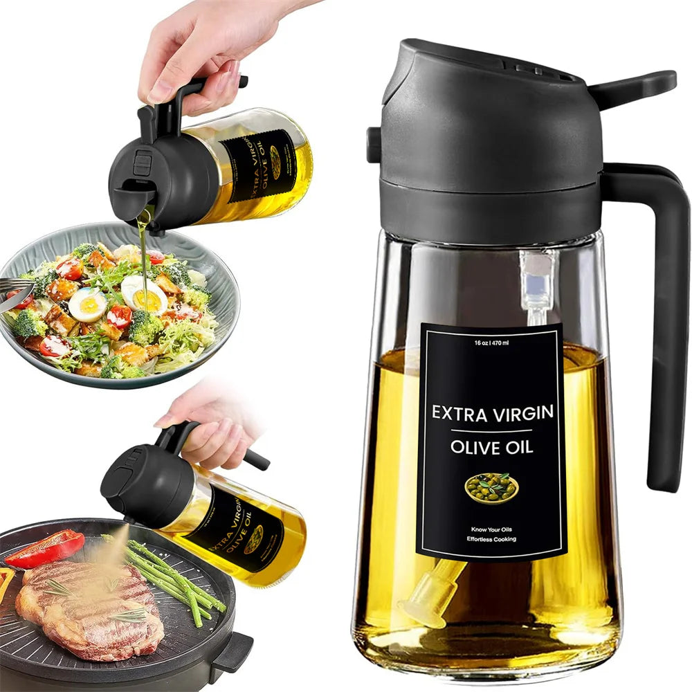 2 in 1 Oil Dispenser Bottle