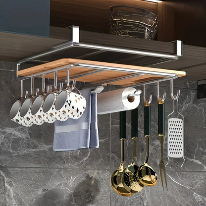 Stainless Steel Hanging Kitchen Storage Rack